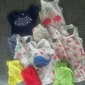 Girls Lot of Summer Play Clothes